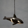 Hand Carved Ocra Whale Ornament
