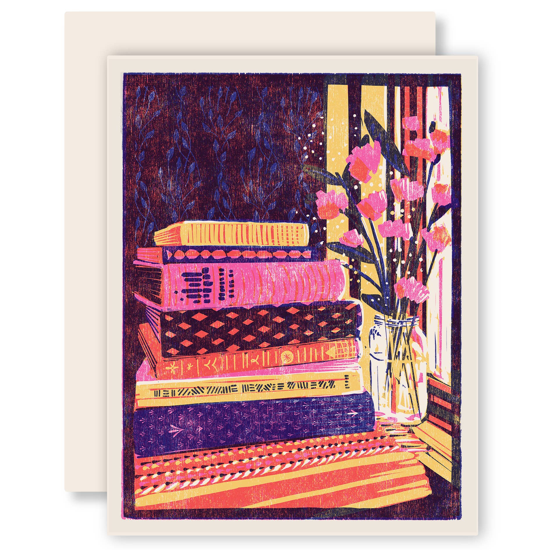 Still Life w/ Books & Flowers Card Box Set