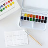 Watercolor Paint Set of 18 with Brush