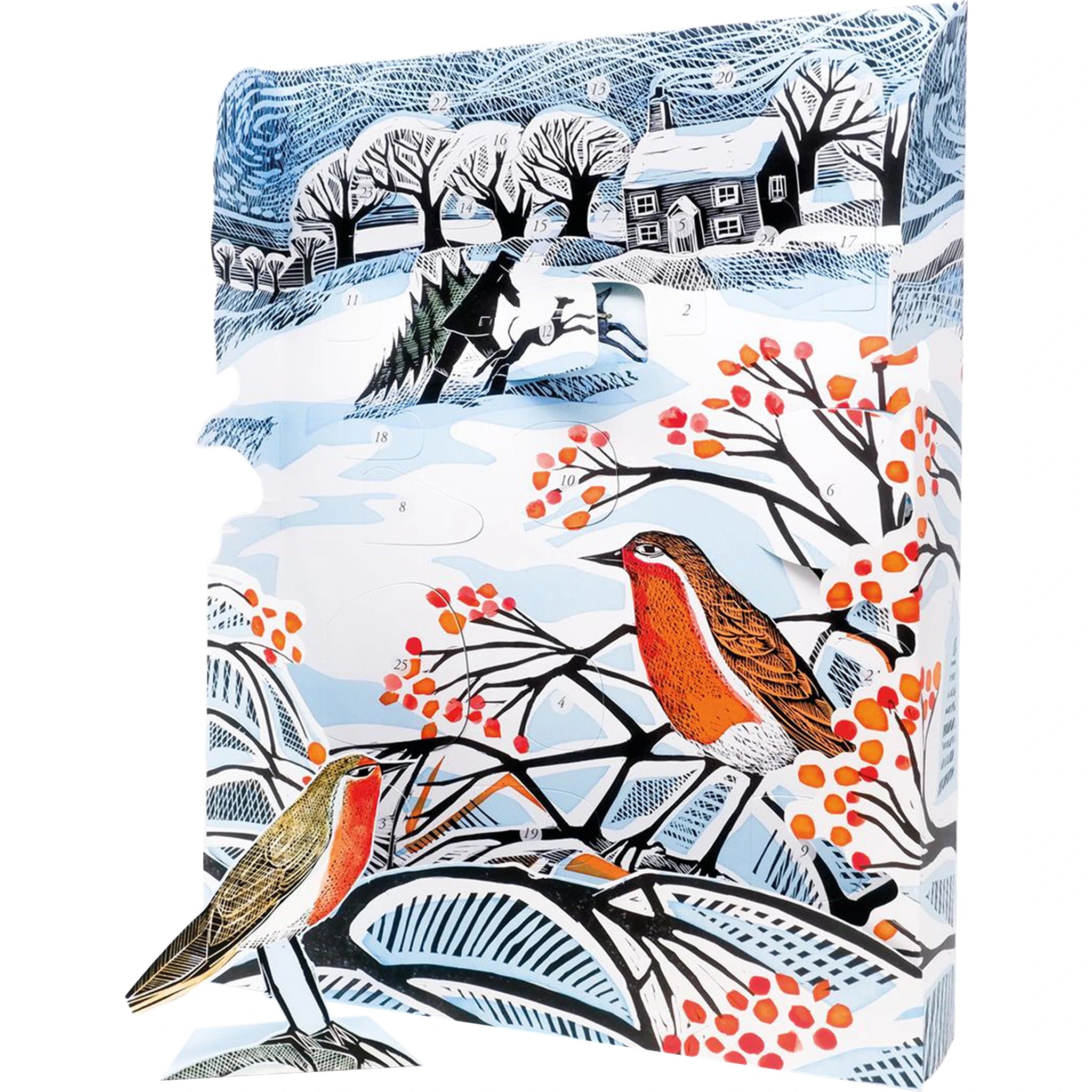 3D Advent Calendar Angela Harding Tree Home