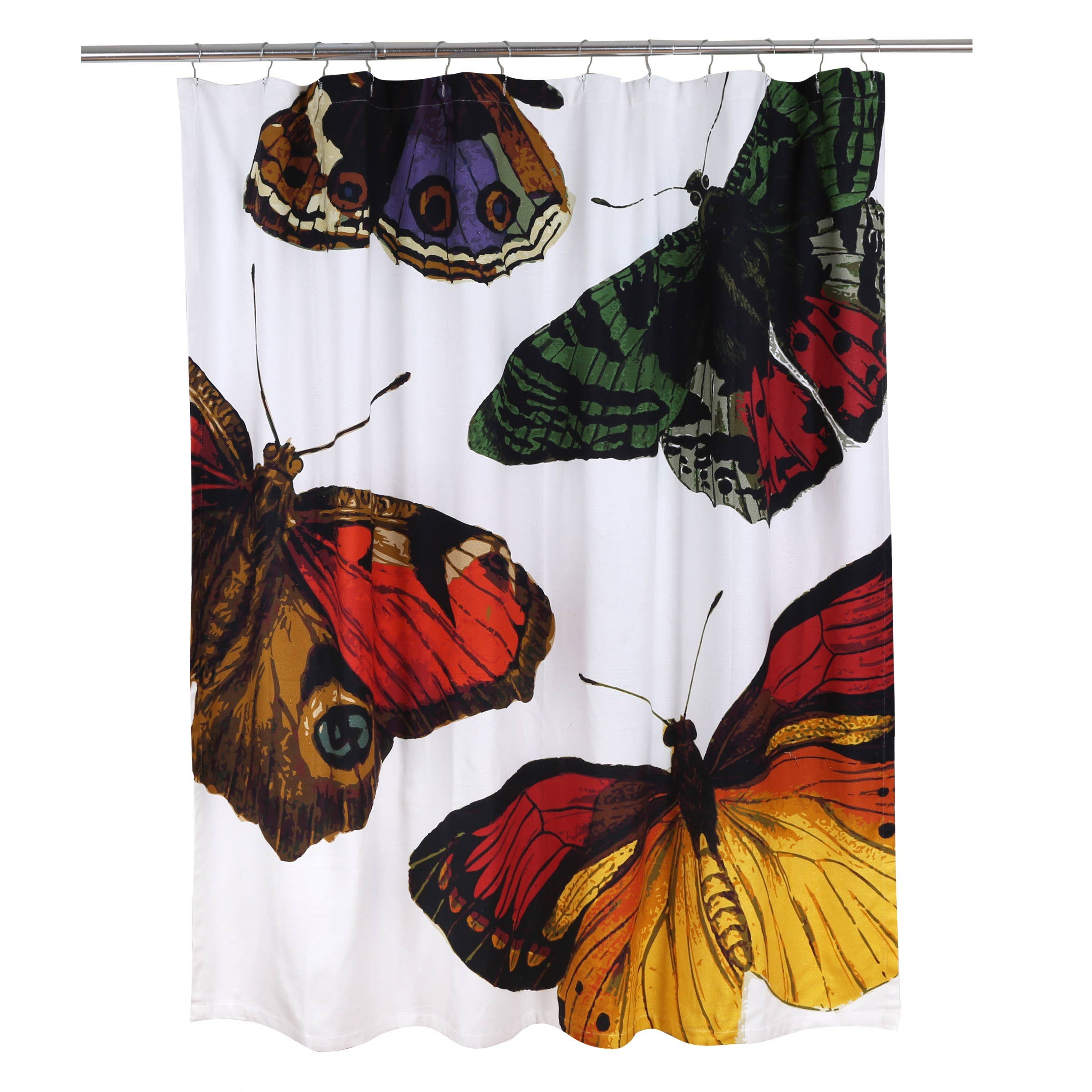 Metamorphosis Butterfly Shower Curtain