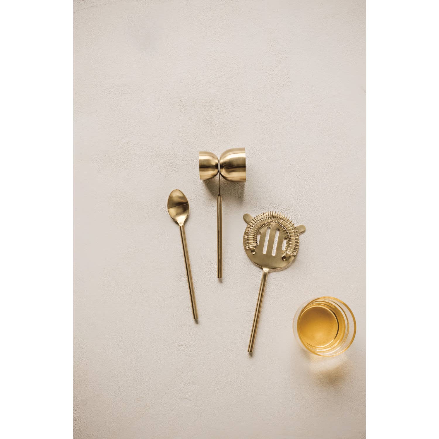 Matte Gold Bar Tools, Set/3