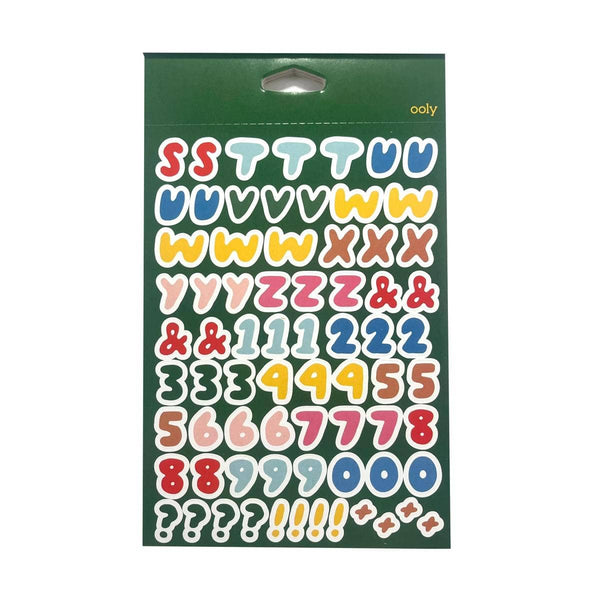Stickiville Stickers: Alphabet
