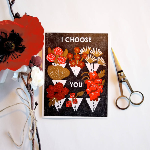 I Choose You Love Card
