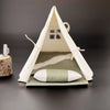 Miniature Canvas Doll Camping Tent