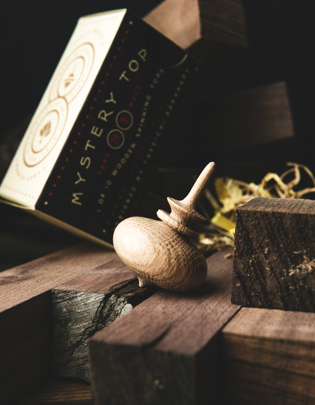 Wooden Spinning Top