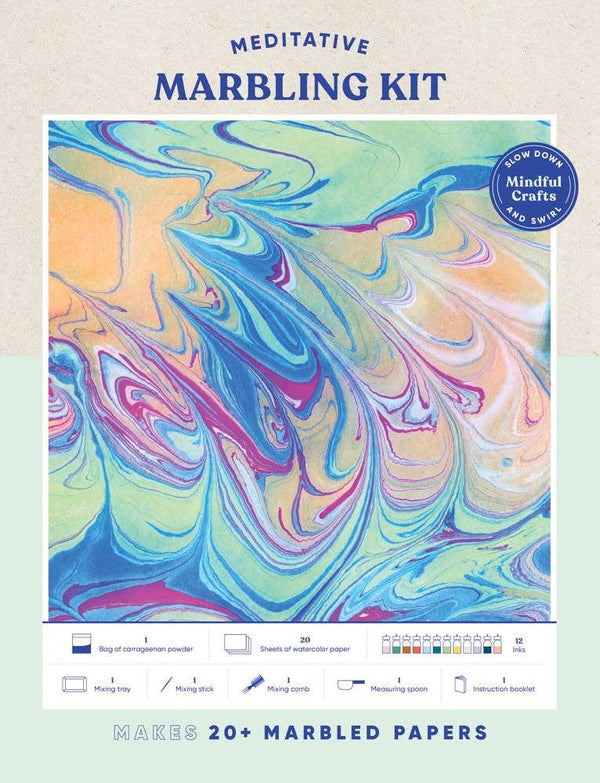 Mindful Crafts: Meditative Marbling Kit