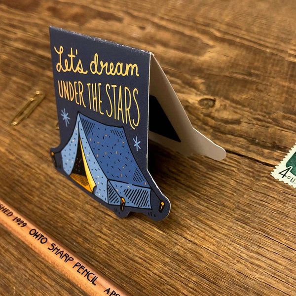 Dream Tent Magnetic Bookmark