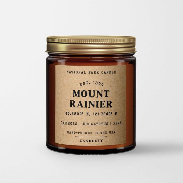 Mount Rainier National Park Candle