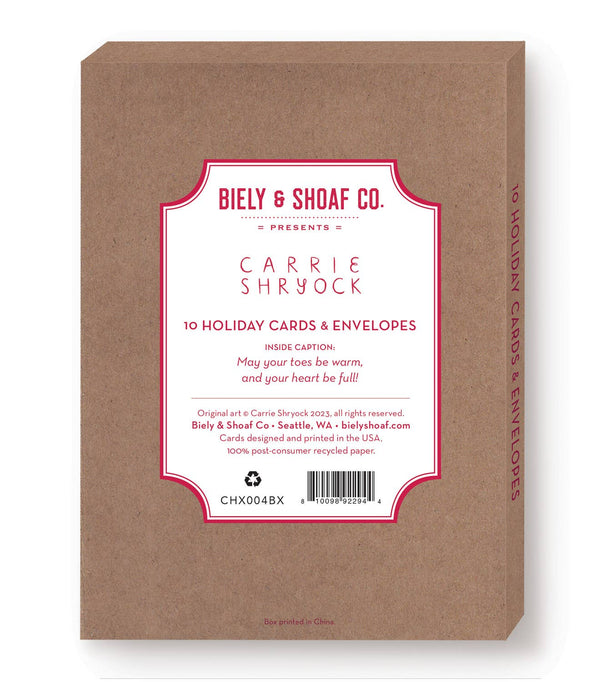 Winter Walk Holiday Cards Box Set