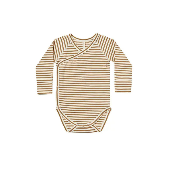 Long Sleeve Onesie: Stripe