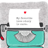 Typewriter Anniversary  Card