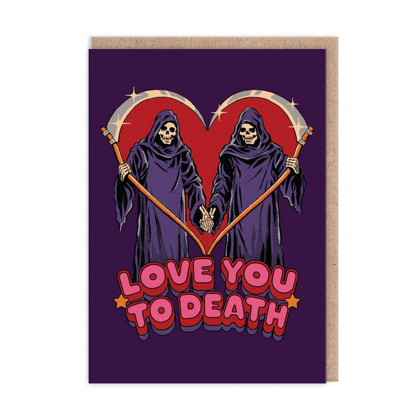 Love You To Death Card