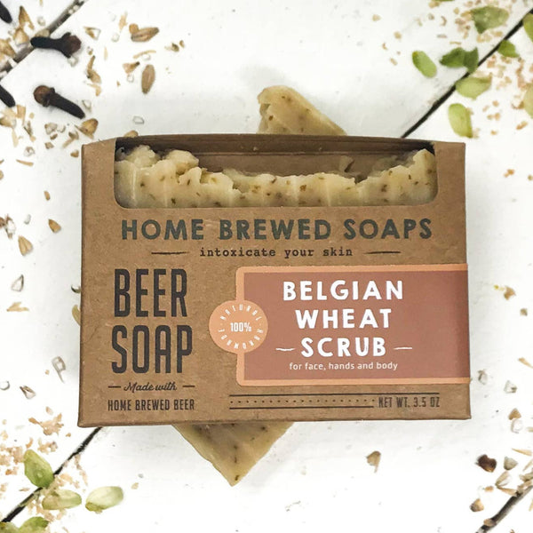 Belgian Wheat Scrub Beer Soap