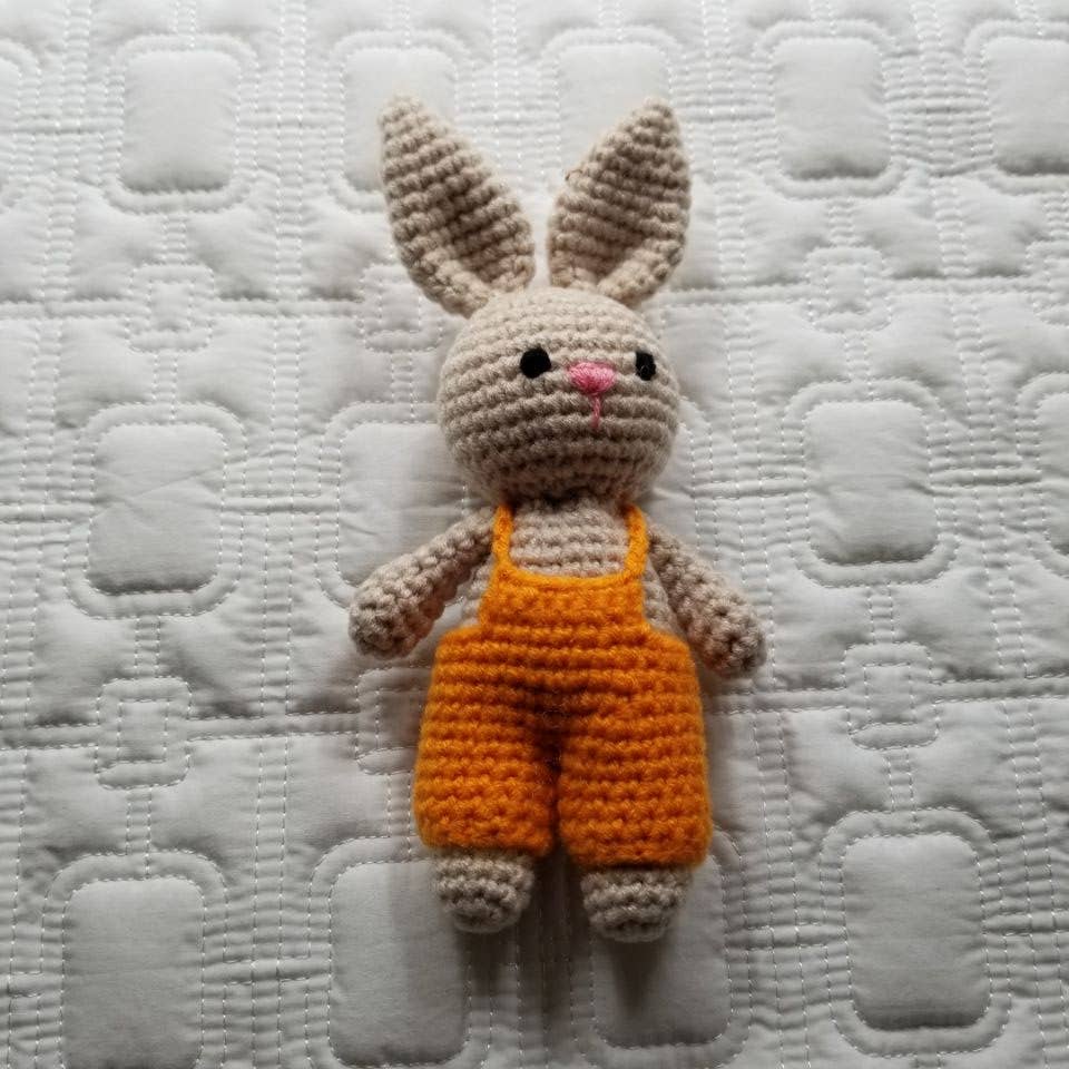 Bunny Plush Crocheted Toy