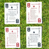Take Cover 4-in-1 Outdoor Playing Cards Set