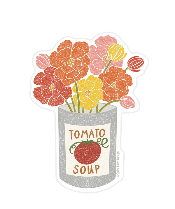 Tomato Soup Can Sticker