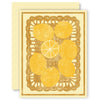 Basket of Lemons Card