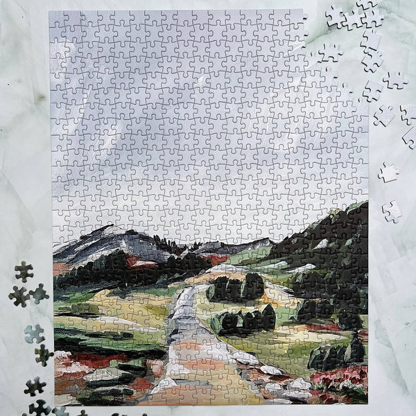 Mount Rainier Meadows Jigsaw Puzzle