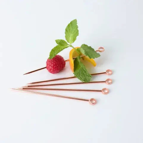 Copper-Plated Cocktail Picks