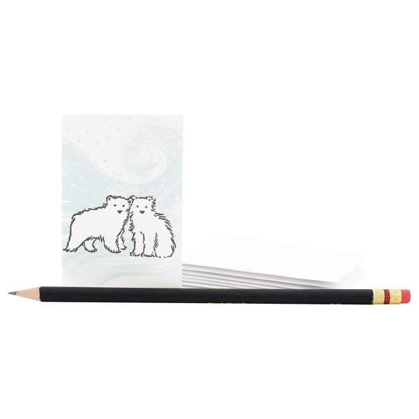 Polar Bears Enclosure Cards, Box/6