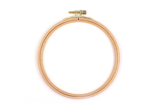 6" Beech Wood Embroidery Hoop - DIGS