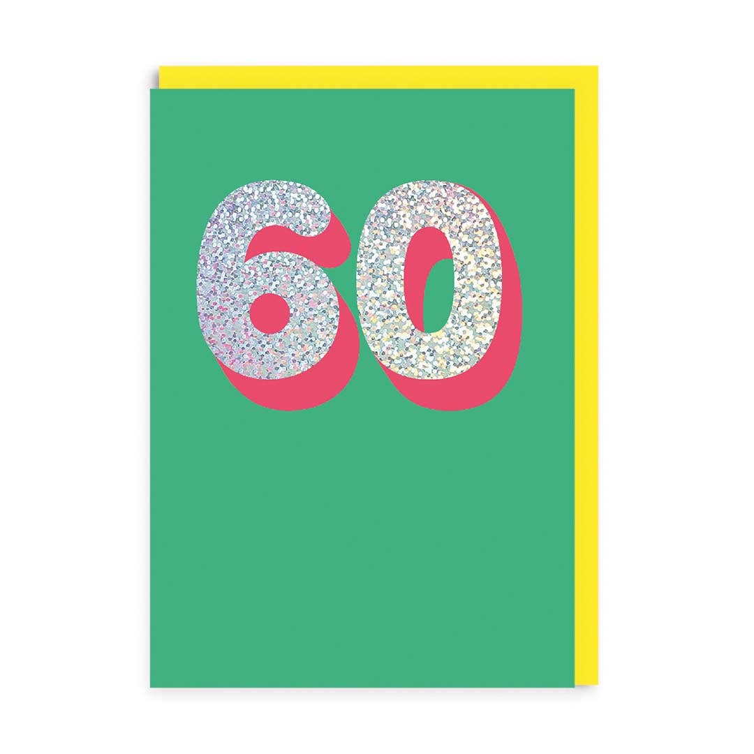 60 Birthday Card - DIGS