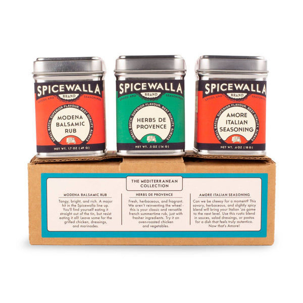 Mediterranean Collection: Small Tin 3 Pack