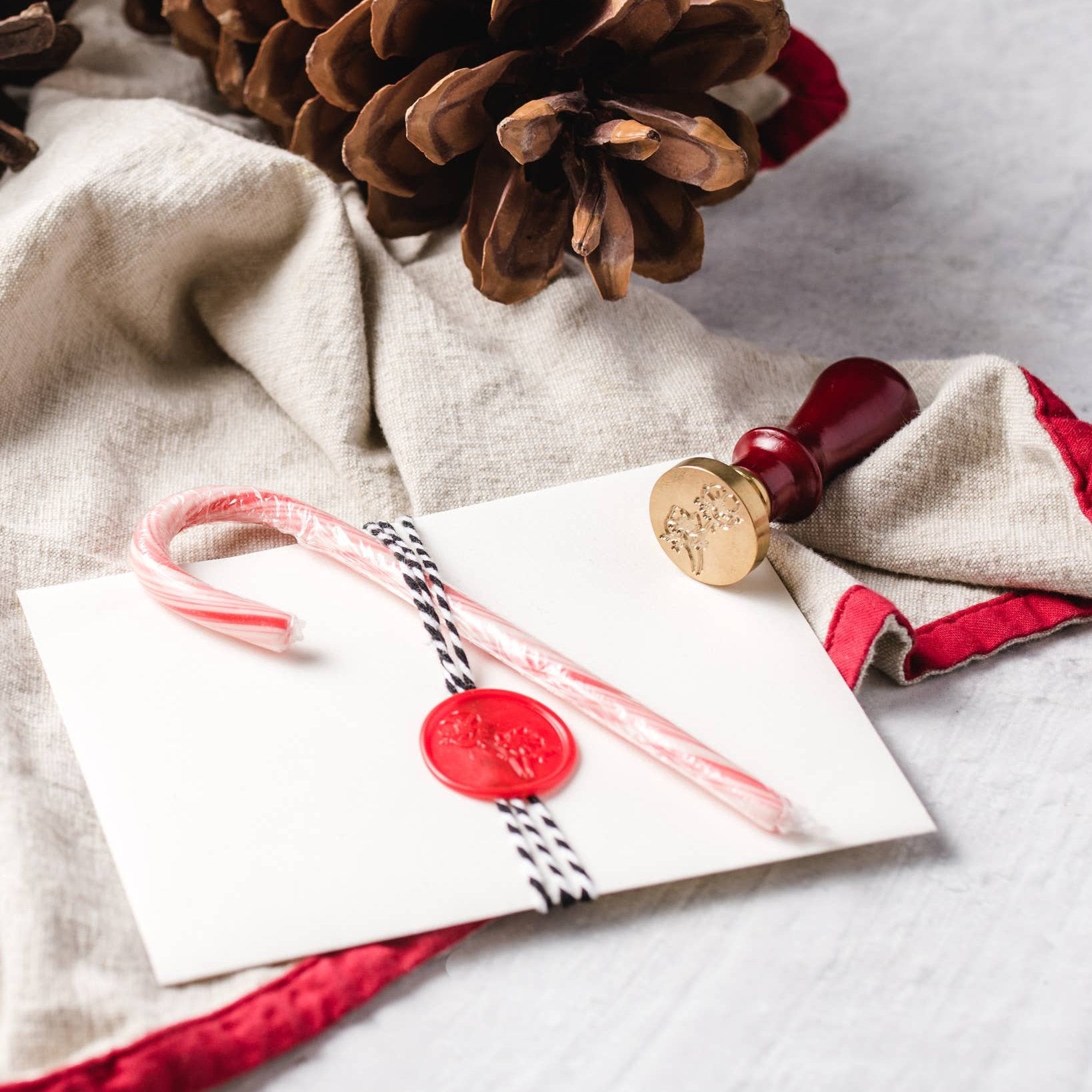 Wax Seal Stamp and Wax Stick Set