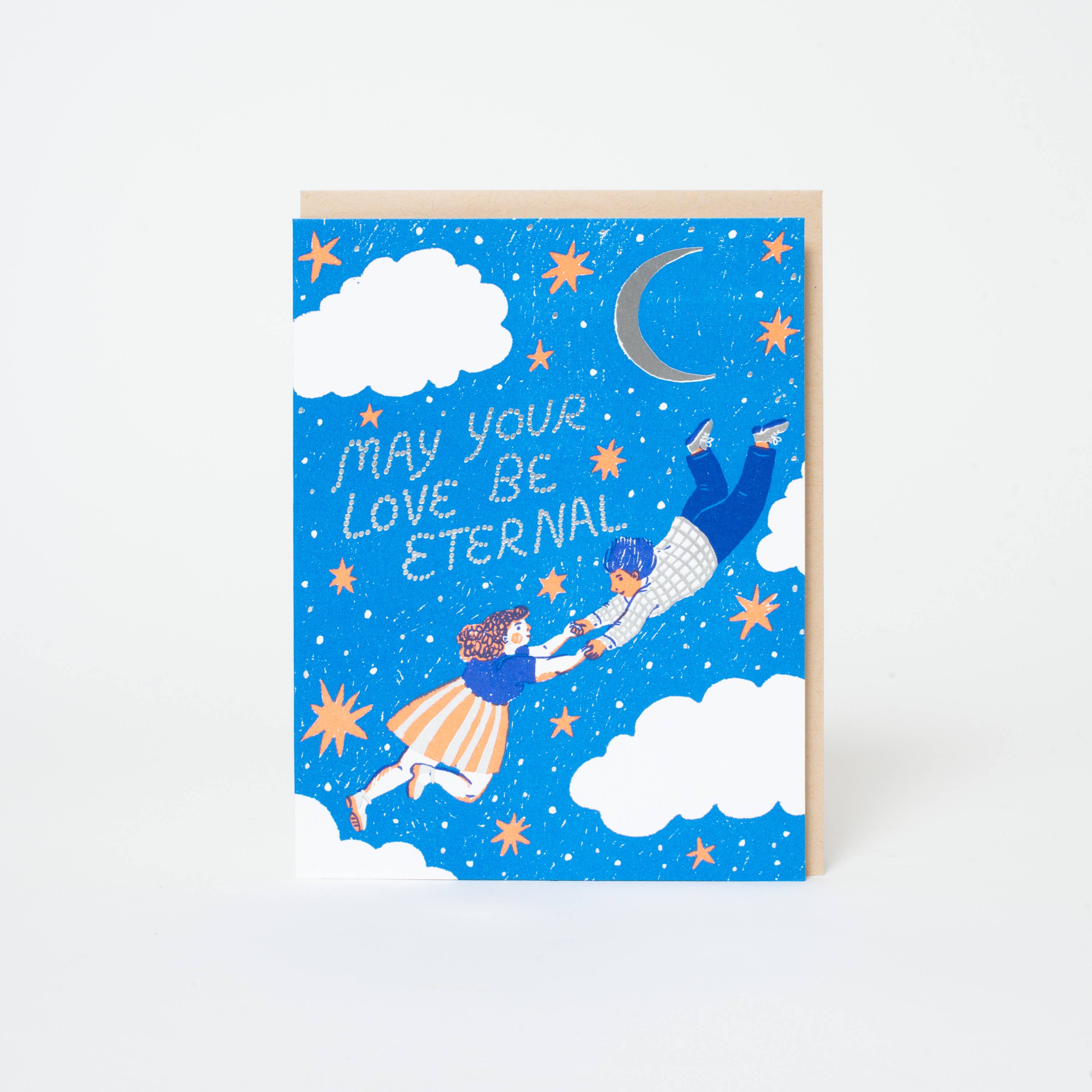 Eternal Love Wedding Card