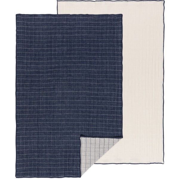 Midnight Double Weave Dishtowels