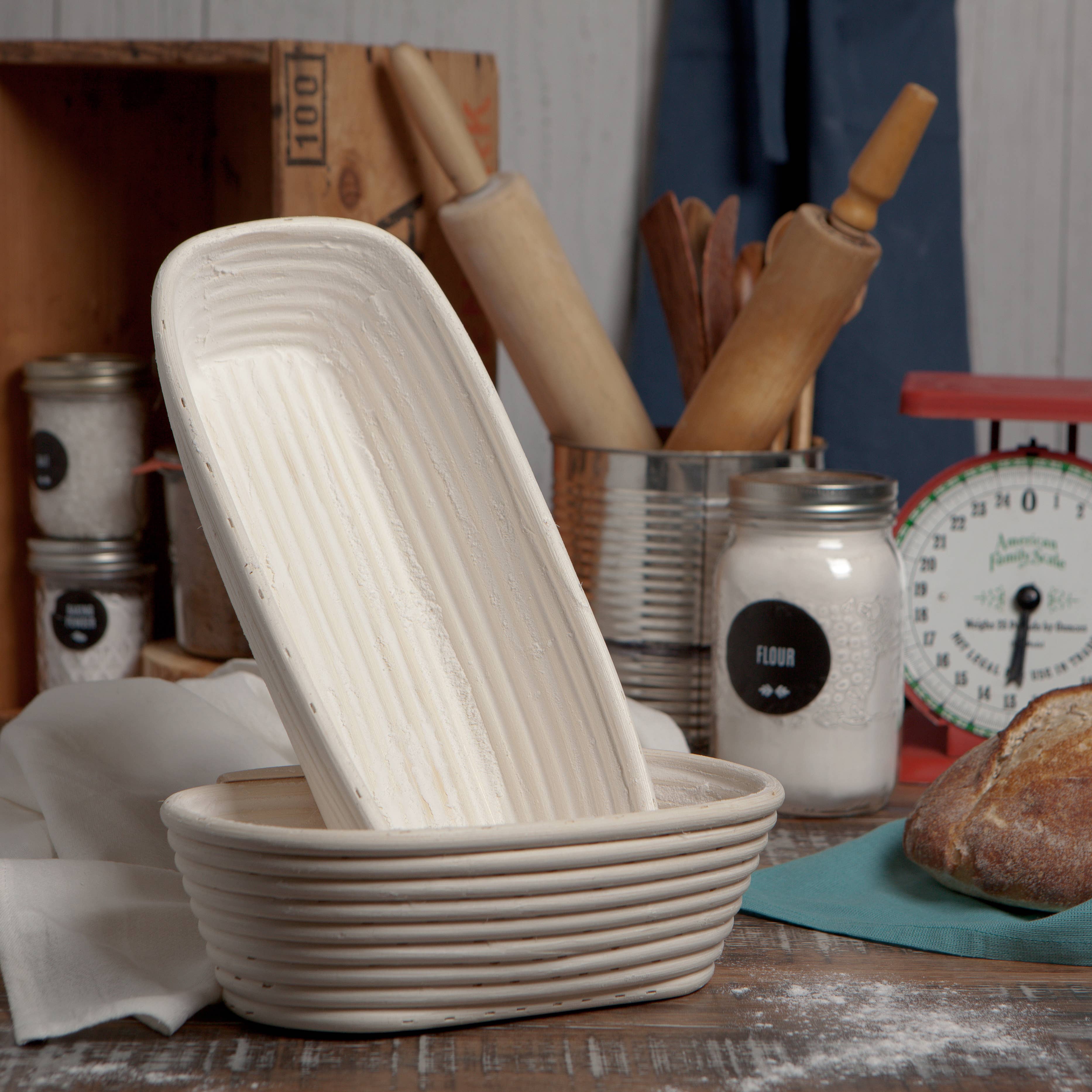 Bread Proofing Rectangle Basket