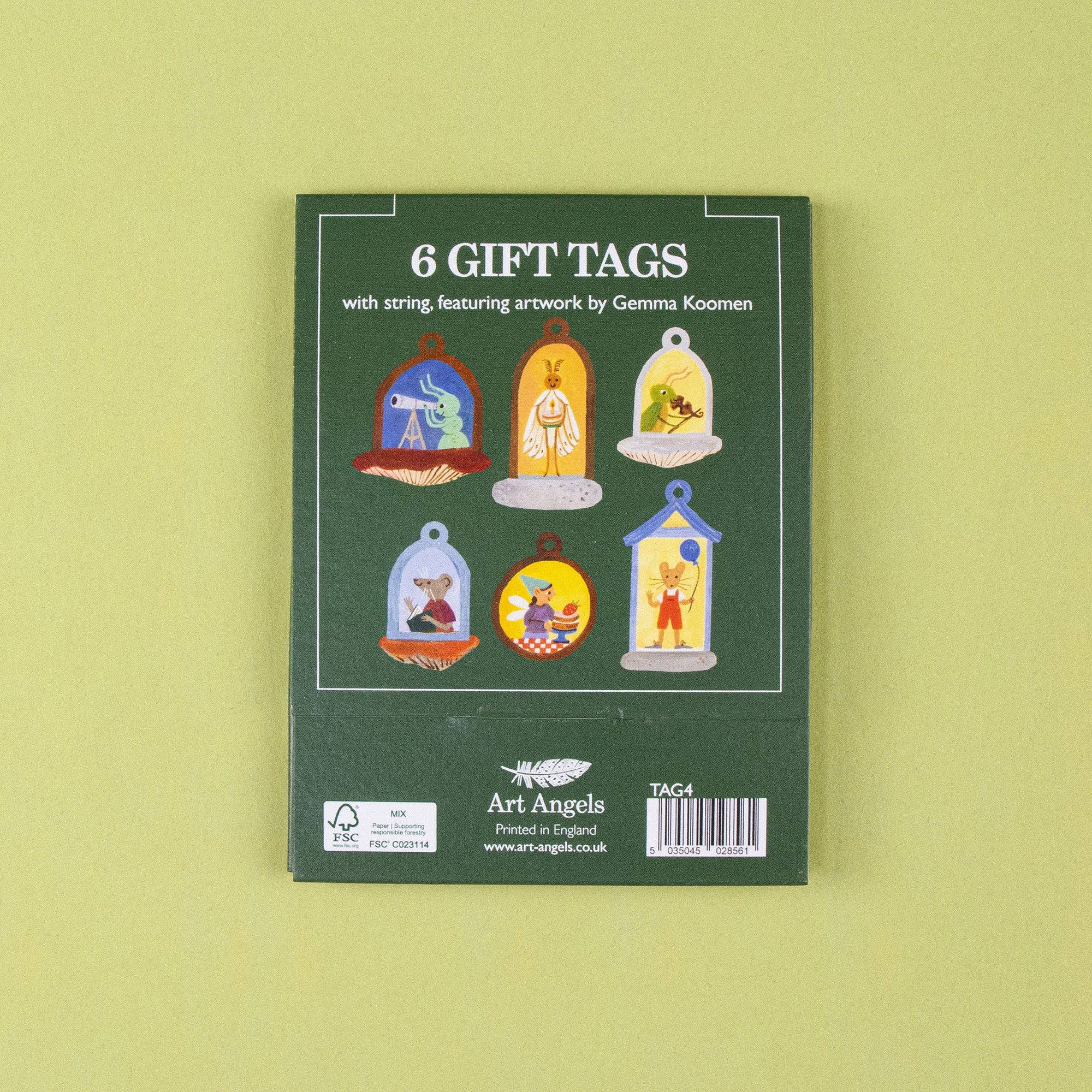 Toadstool Friends Gift Tags