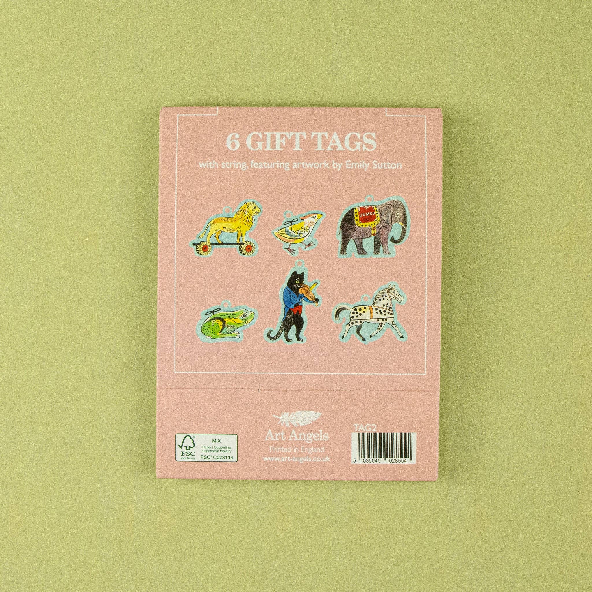 Tin Toy Gift Tags