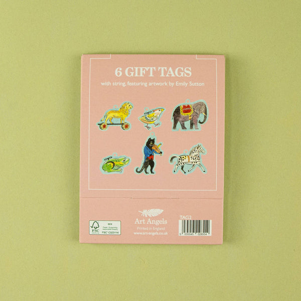 Tin Toy Gift Tags