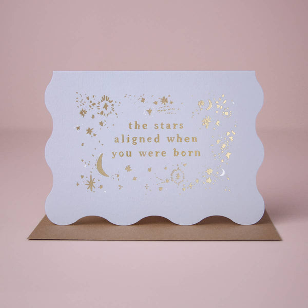 Stars Aligned Birthday Card