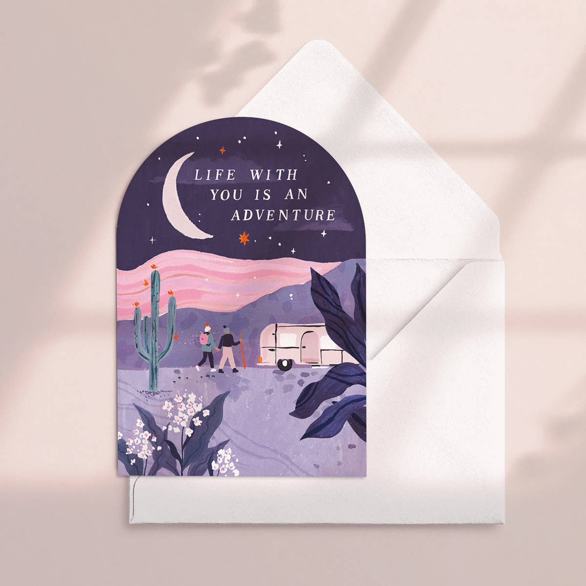 Desert Adventure Love Card