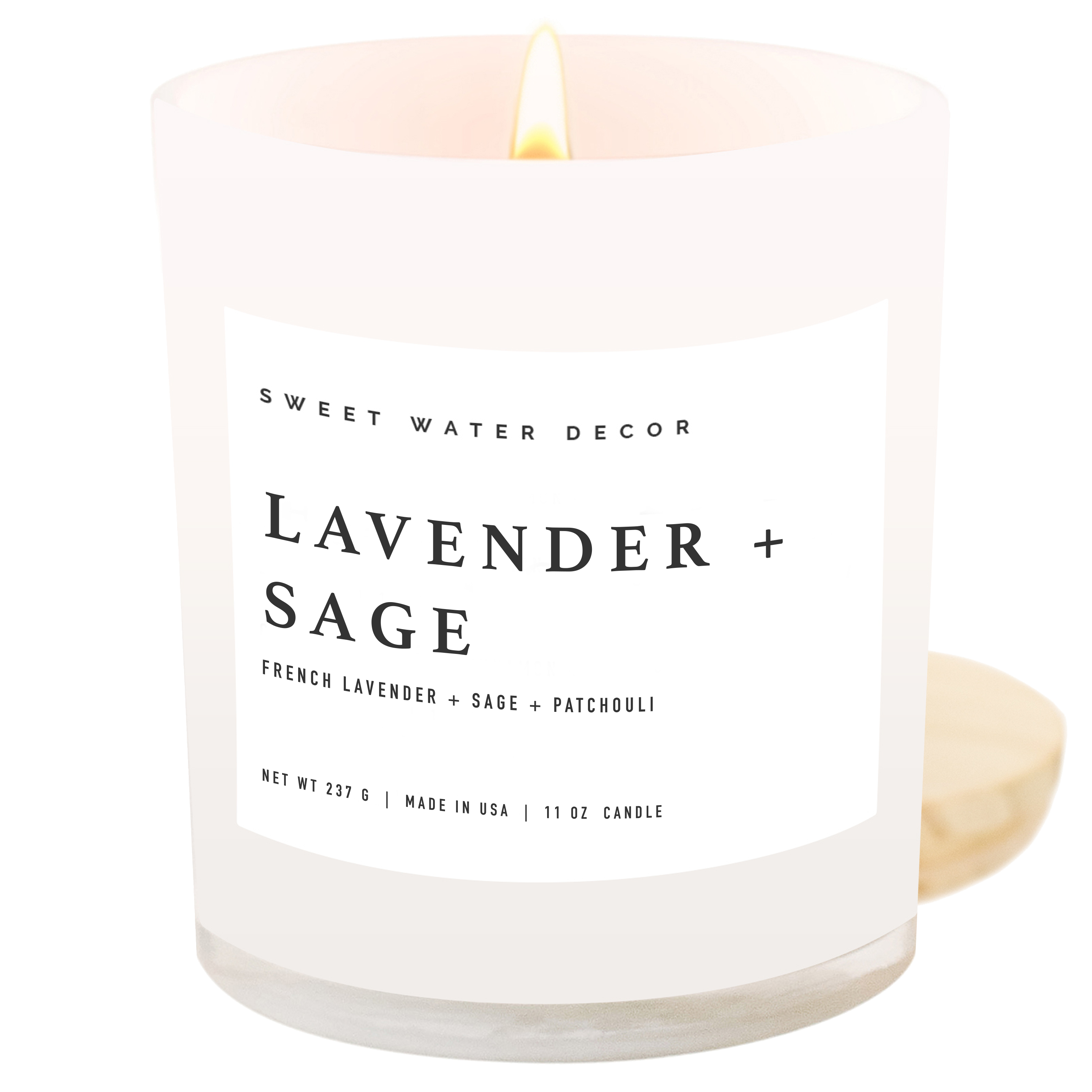 Lavender and Sage Candle