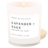 Lavender and Sage Candle