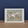 Holly Hedge & We Three Hares Boxed Cards