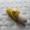 Banana Crocheted Rattle