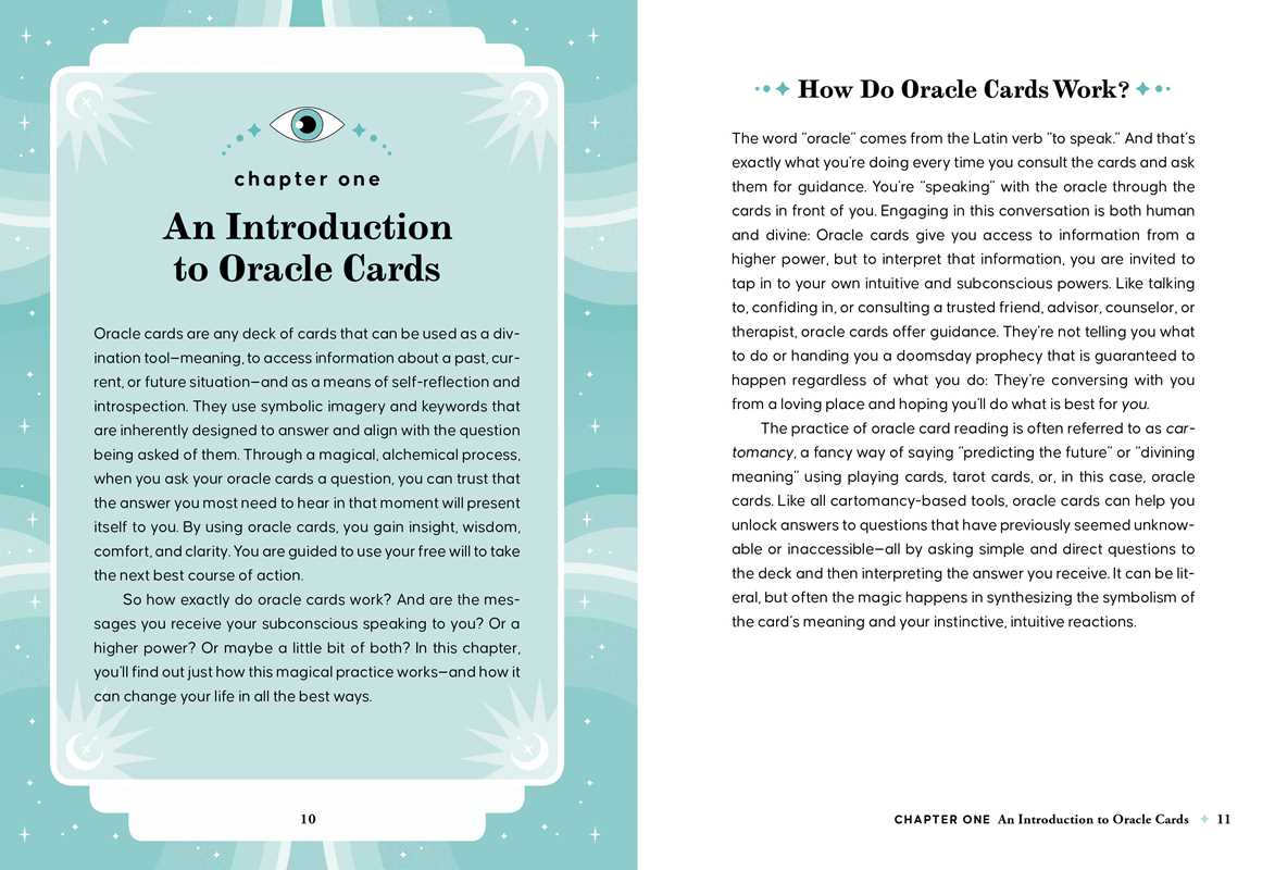 Oracle Card Journal