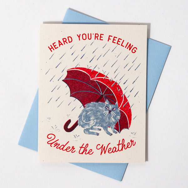 Under The Weather Card