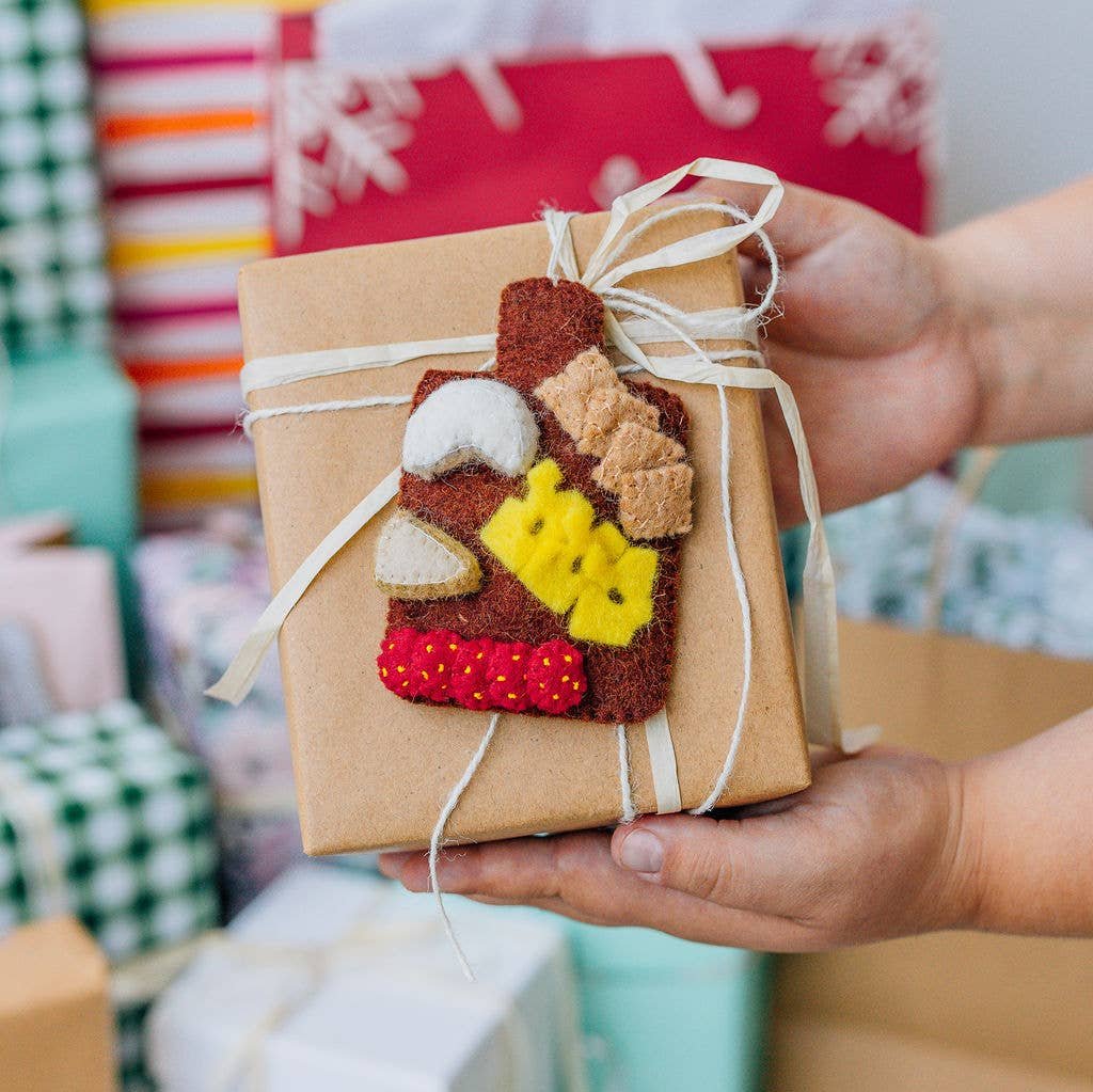 Cheeseboard Ornament