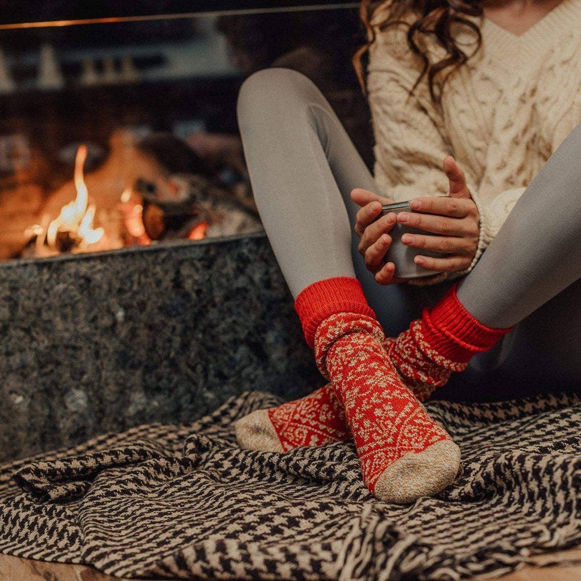 Zelta Cozy Warm Nordic Socks