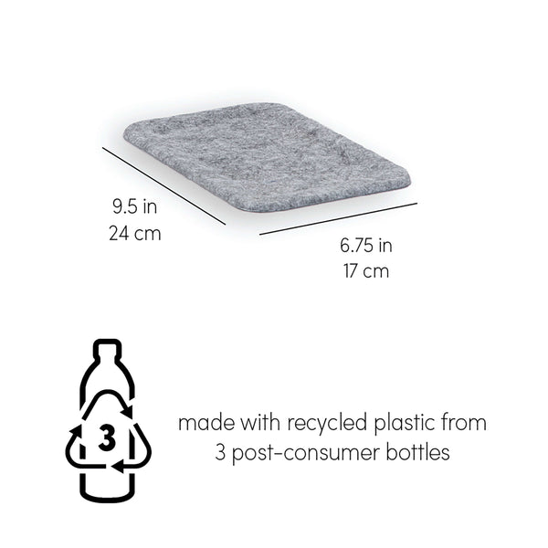 ReSTAK Recycled Felt Small Bin Lid