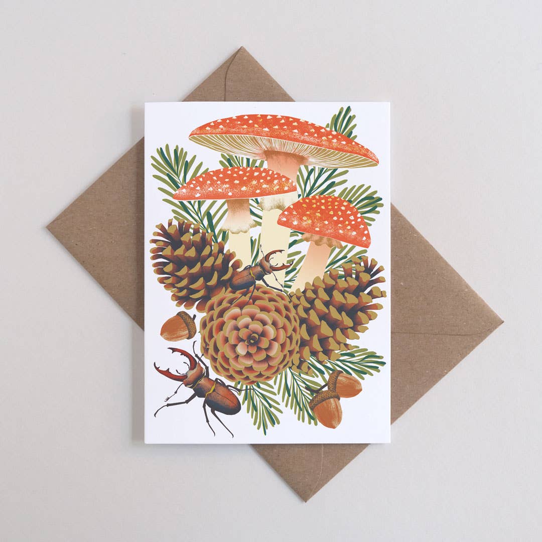 Fly Agaric Greeting Card