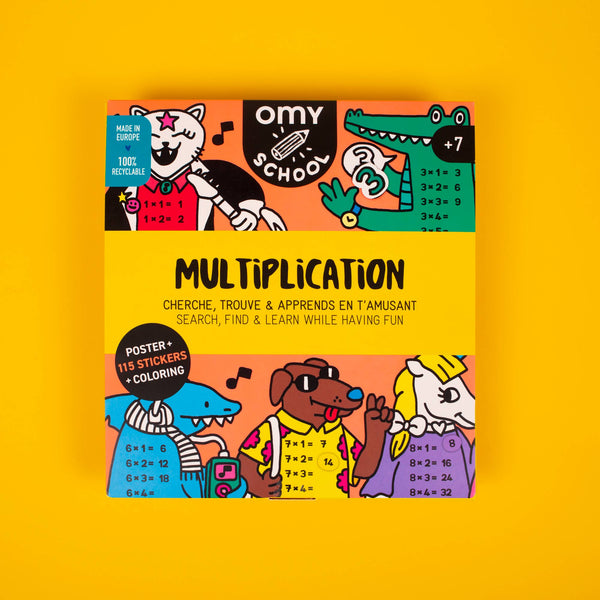 Multiplication Poster OMY School