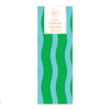 Green+Aqua Fussy Stripe Tissue Paper