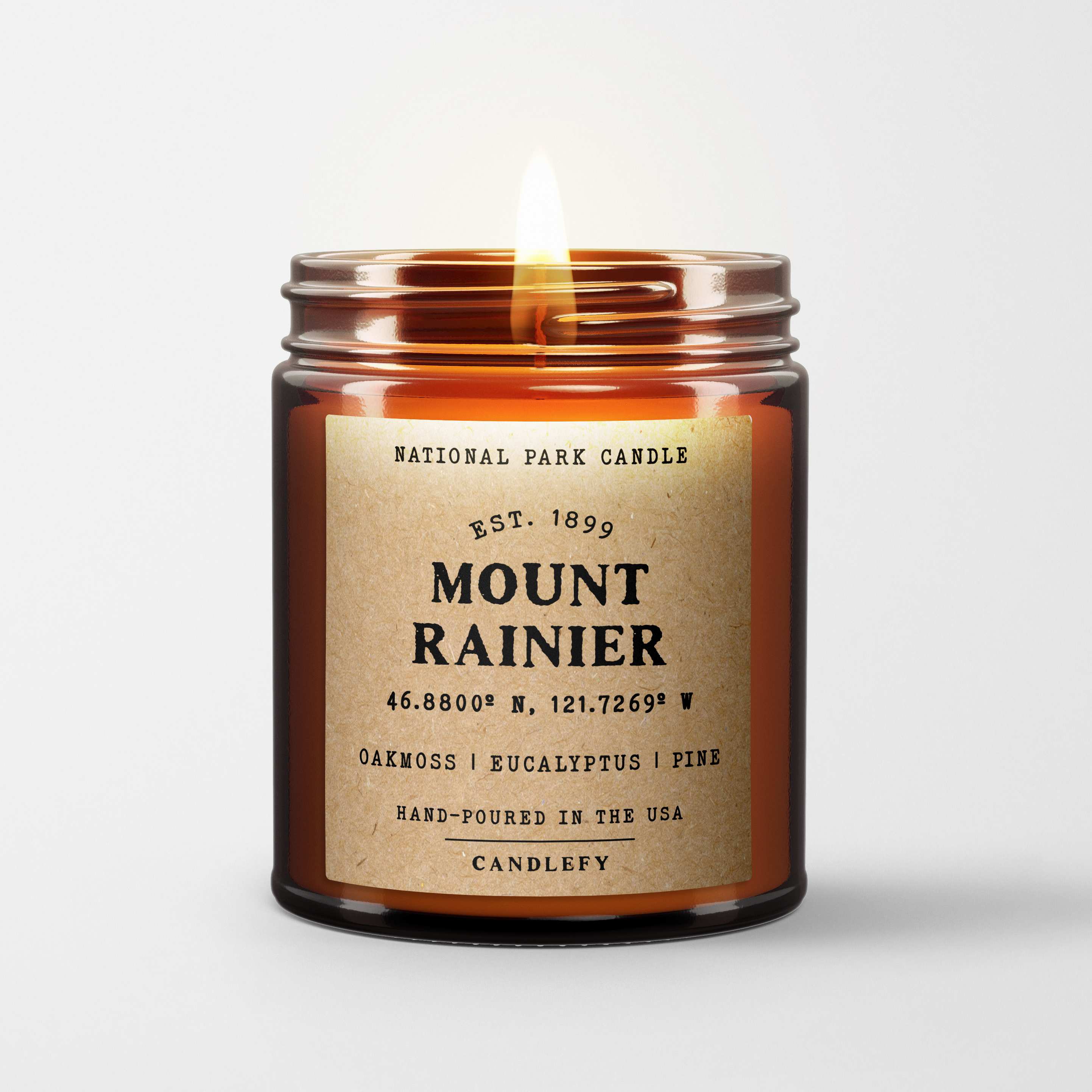 Mount Rainier National Park Candle